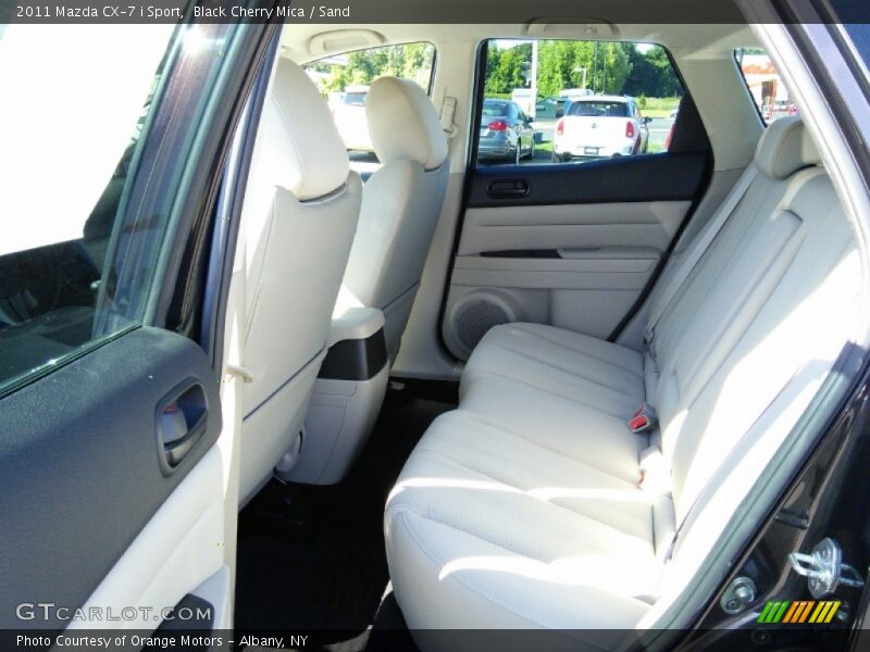 Black Cherry Mica / Sand 2011 Mazda CX-7 i Sport