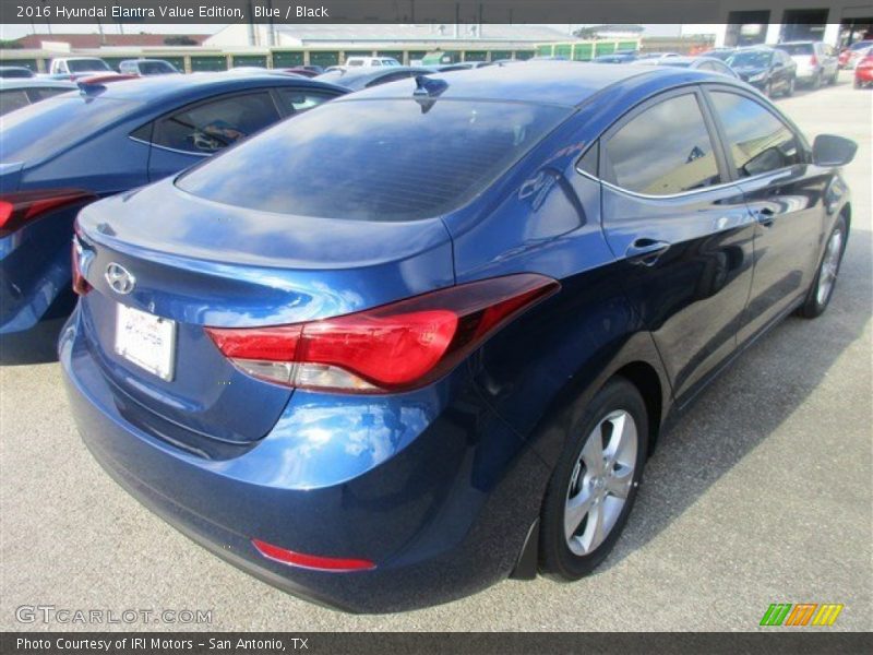 Blue / Black 2016 Hyundai Elantra Value Edition