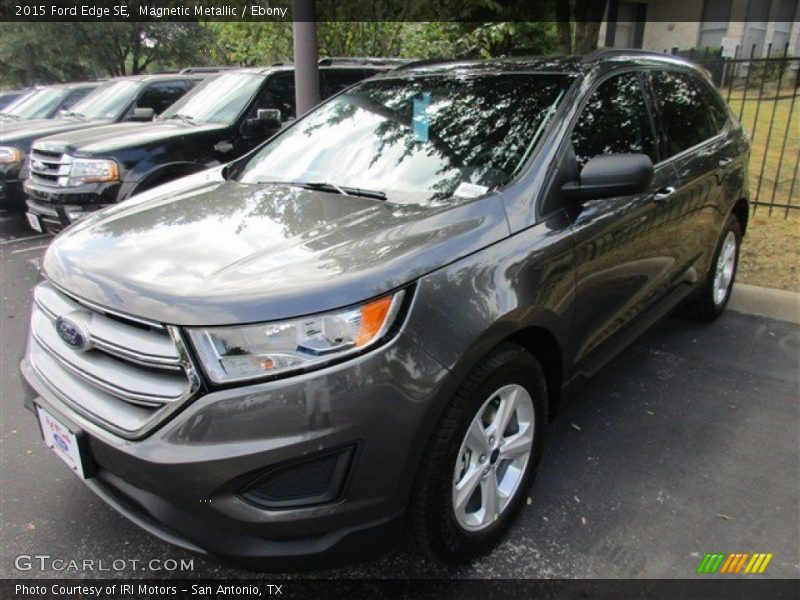 Magnetic Metallic / Ebony 2015 Ford Edge SE