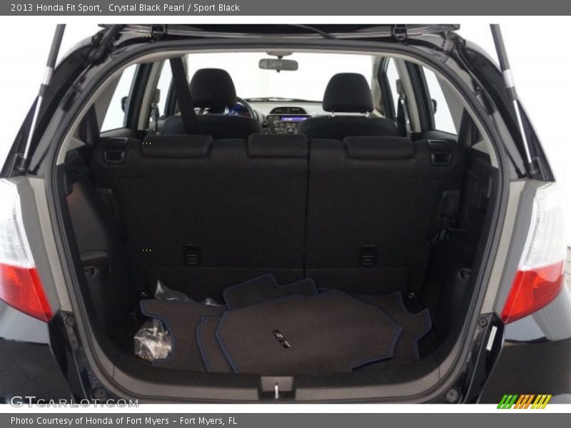 Crystal Black Pearl / Sport Black 2013 Honda Fit Sport