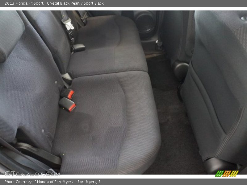 Crystal Black Pearl / Sport Black 2013 Honda Fit Sport