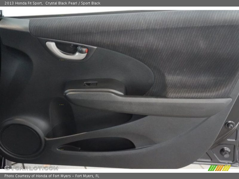 Crystal Black Pearl / Sport Black 2013 Honda Fit Sport