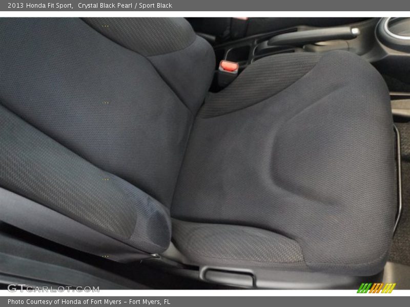 Crystal Black Pearl / Sport Black 2013 Honda Fit Sport