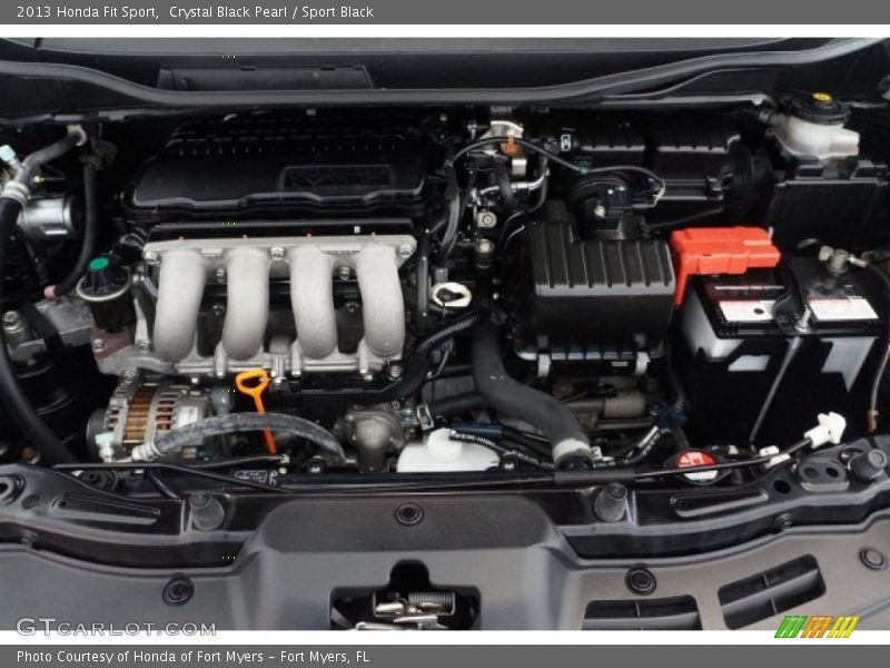 Crystal Black Pearl / Sport Black 2013 Honda Fit Sport
