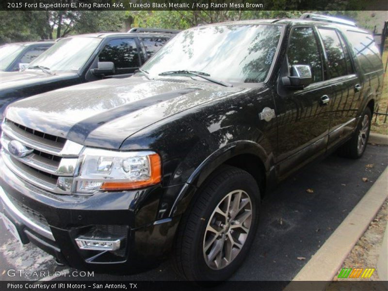 Tuxedo Black Metallic / King Ranch Mesa Brown 2015 Ford Expedition EL King Ranch 4x4