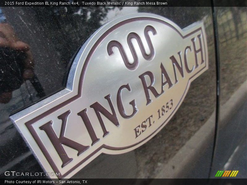 Tuxedo Black Metallic / King Ranch Mesa Brown 2015 Ford Expedition EL King Ranch 4x4