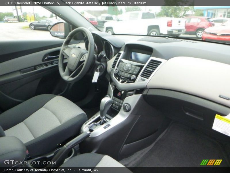 Black Granite Metallic / Jet Black/Medium Titanium 2016 Chevrolet Cruze Limited LS