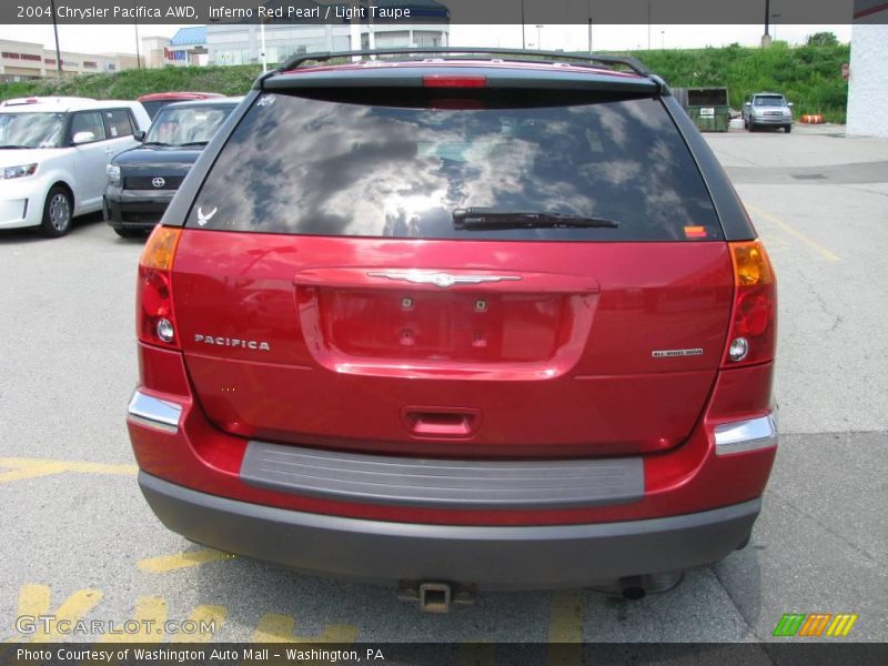 Inferno Red Pearl / Light Taupe 2004 Chrysler Pacifica AWD