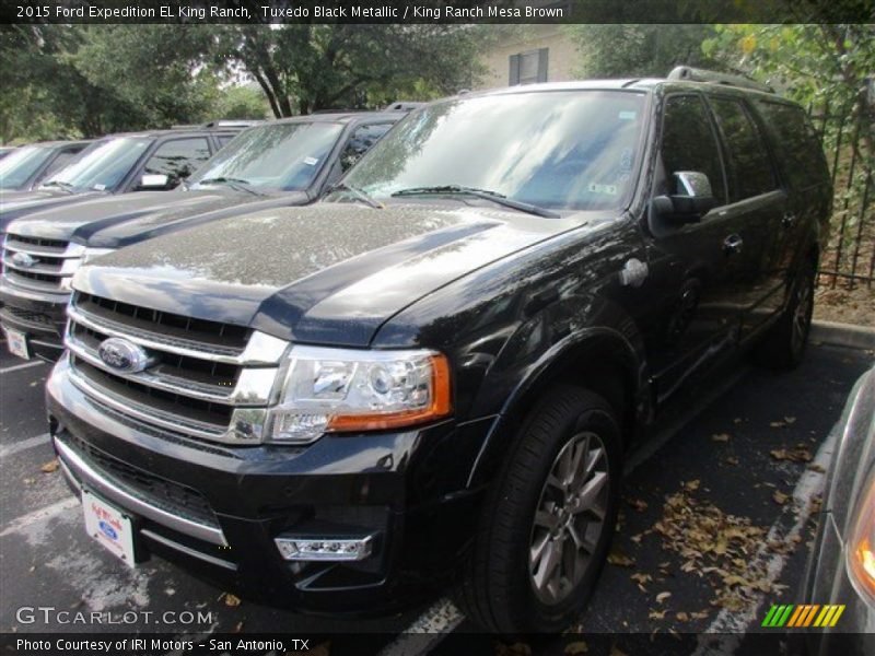 Tuxedo Black Metallic / King Ranch Mesa Brown 2015 Ford Expedition EL King Ranch