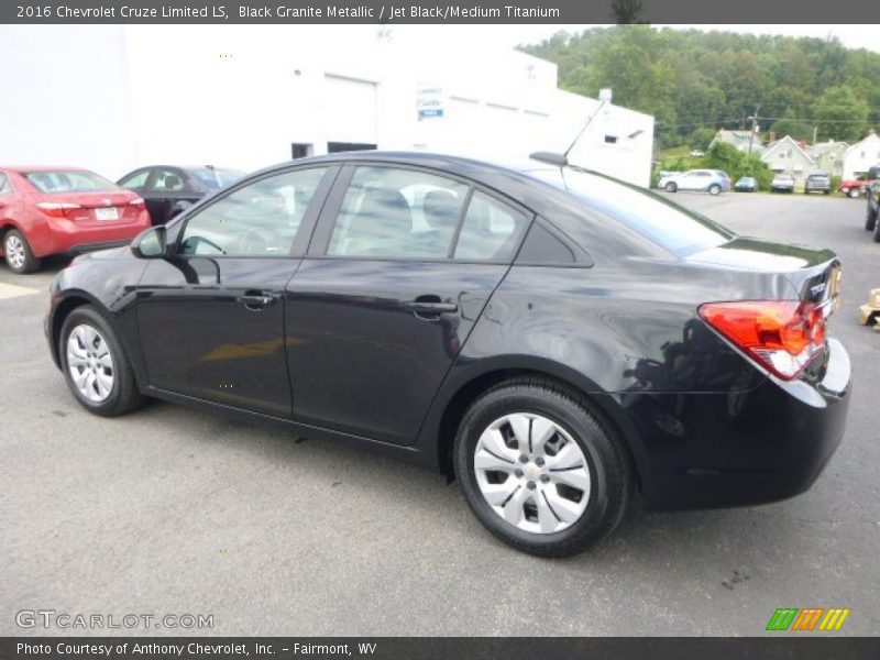 Black Granite Metallic / Jet Black/Medium Titanium 2016 Chevrolet Cruze Limited LS
