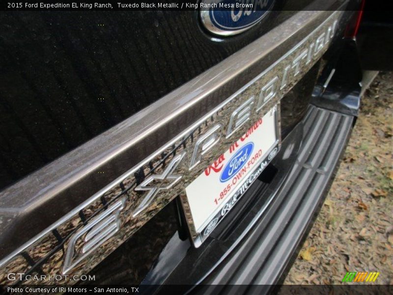 Tuxedo Black Metallic / King Ranch Mesa Brown 2015 Ford Expedition EL King Ranch