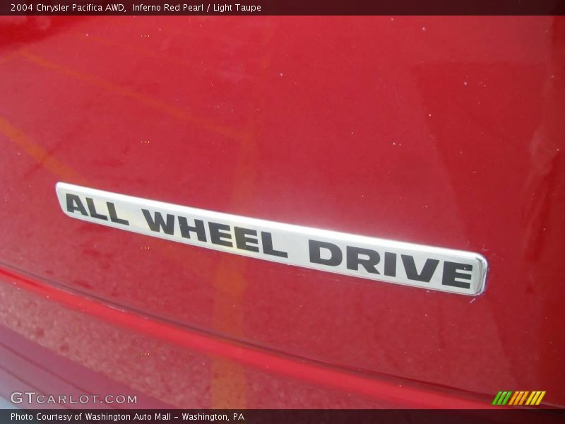 Inferno Red Pearl / Light Taupe 2004 Chrysler Pacifica AWD