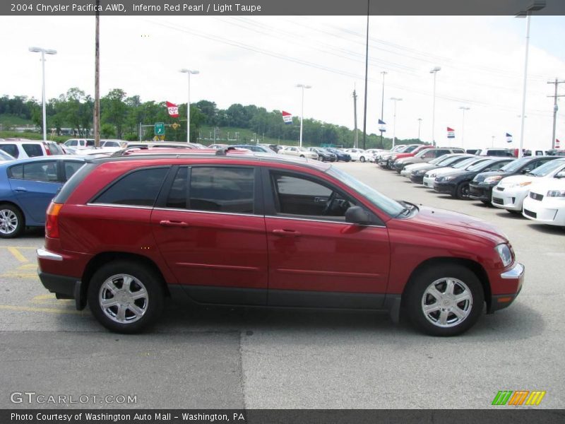 Inferno Red Pearl / Light Taupe 2004 Chrysler Pacifica AWD