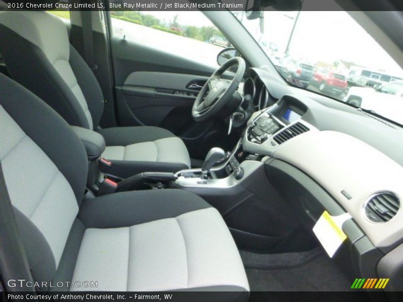 Blue Ray Metallic / Jet Black/Medium Titanium 2016 Chevrolet Cruze Limited LS