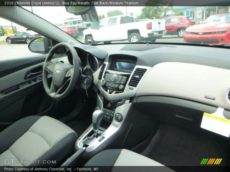 Blue Ray Metallic / Jet Black/Medium Titanium 2016 Chevrolet Cruze Limited LS