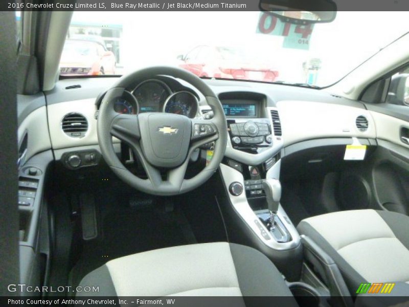 Blue Ray Metallic / Jet Black/Medium Titanium 2016 Chevrolet Cruze Limited LS