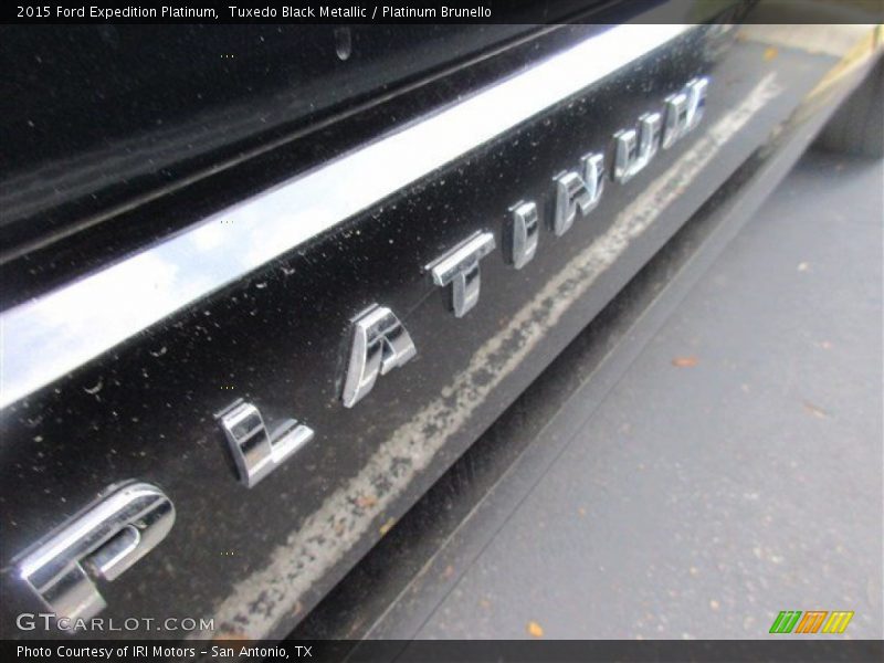Tuxedo Black Metallic / Platinum Brunello 2015 Ford Expedition Platinum