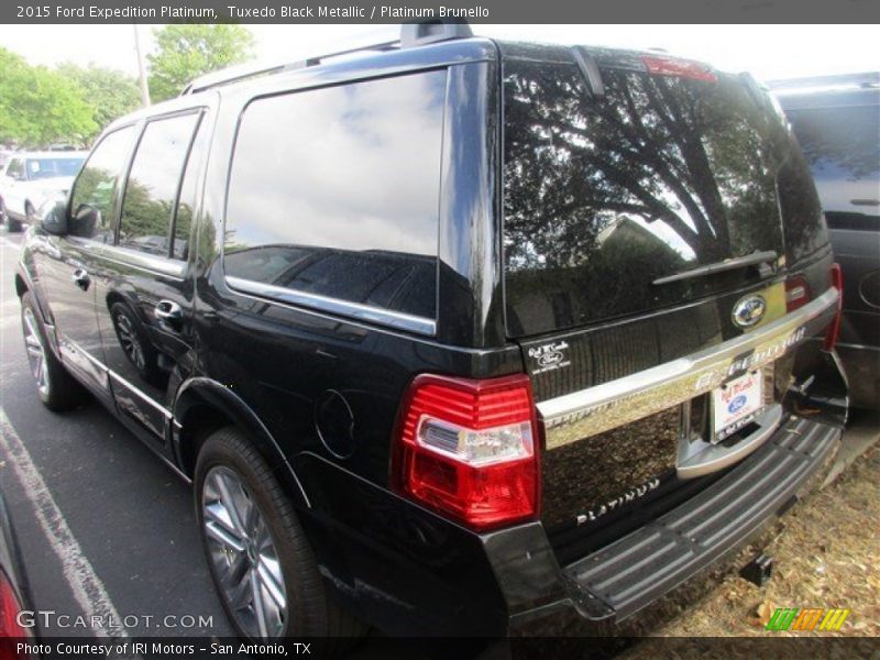 Tuxedo Black Metallic / Platinum Brunello 2015 Ford Expedition Platinum