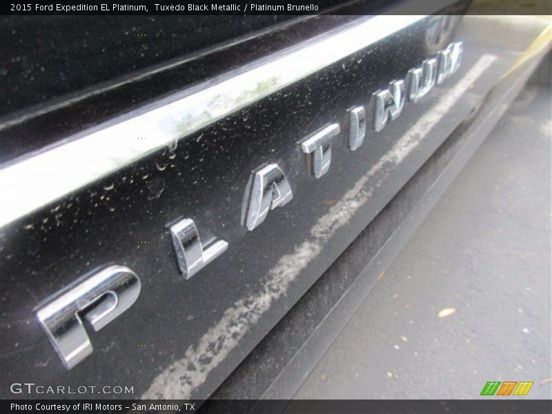 Tuxedo Black Metallic / Platinum Brunello 2015 Ford Expedition EL Platinum