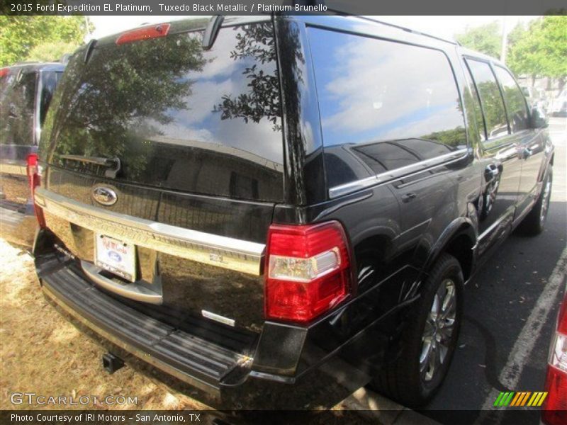 Tuxedo Black Metallic / Platinum Brunello 2015 Ford Expedition EL Platinum
