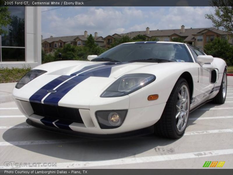 Centennial White / Ebony Black 2005 Ford GT