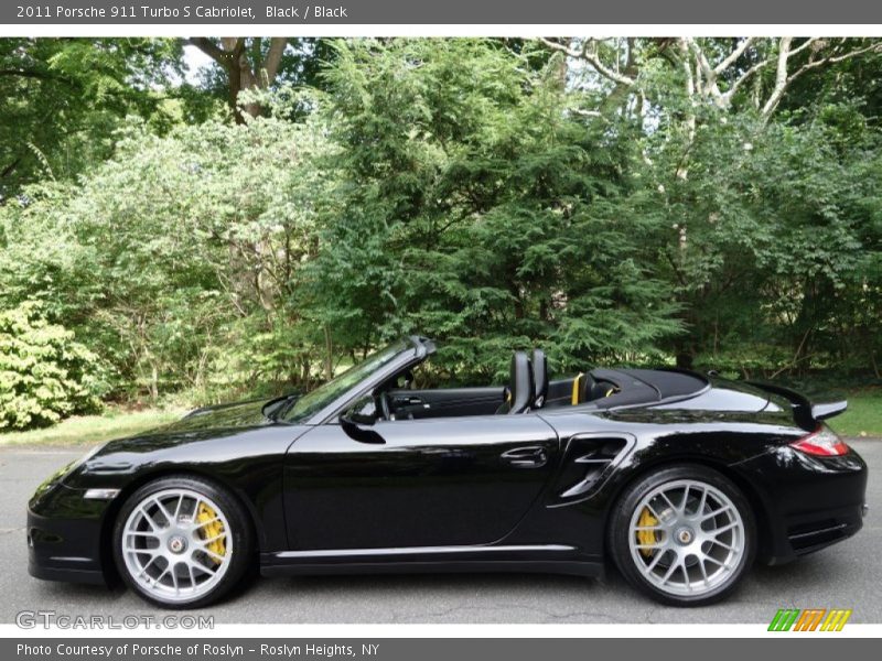  2011 911 Turbo S Cabriolet Black