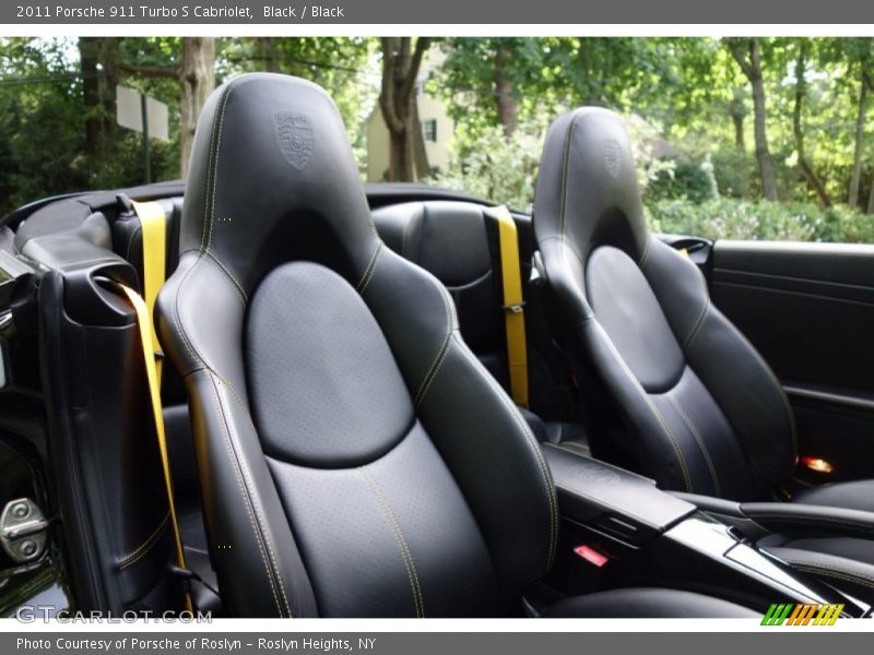 Front Seat of 2011 911 Turbo S Cabriolet