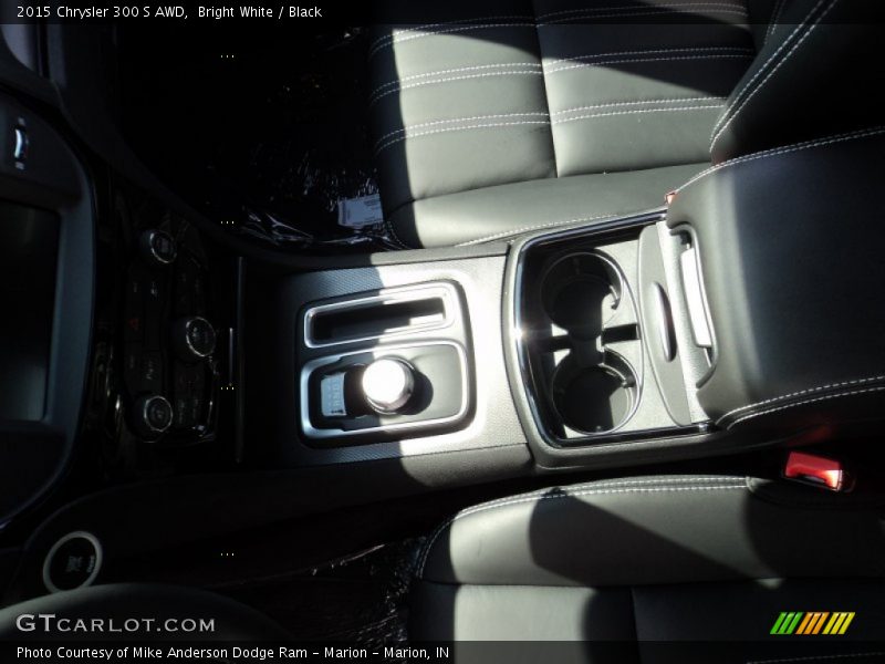 Bright White / Black 2015 Chrysler 300 S AWD