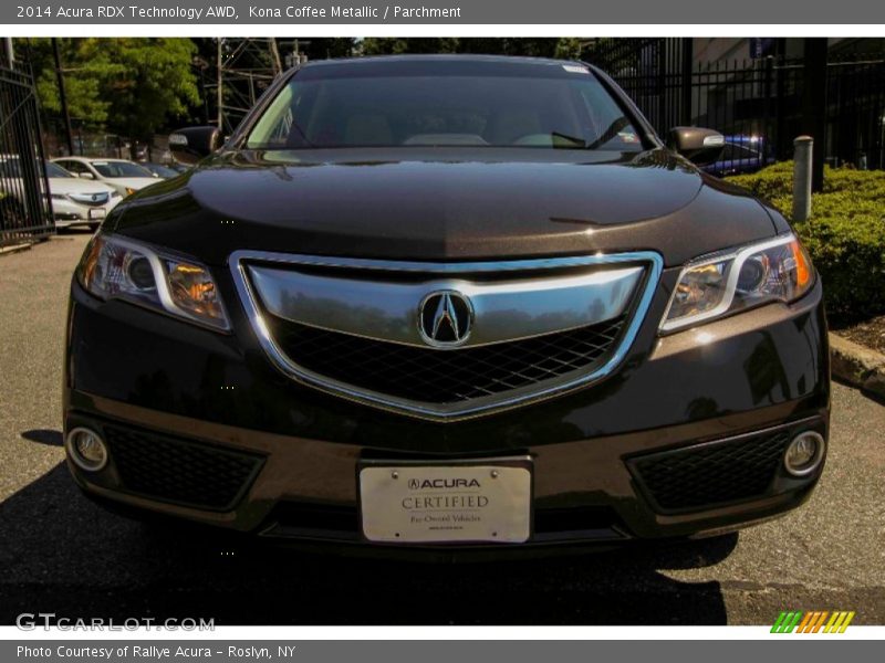 Kona Coffee Metallic / Parchment 2014 Acura RDX Technology AWD