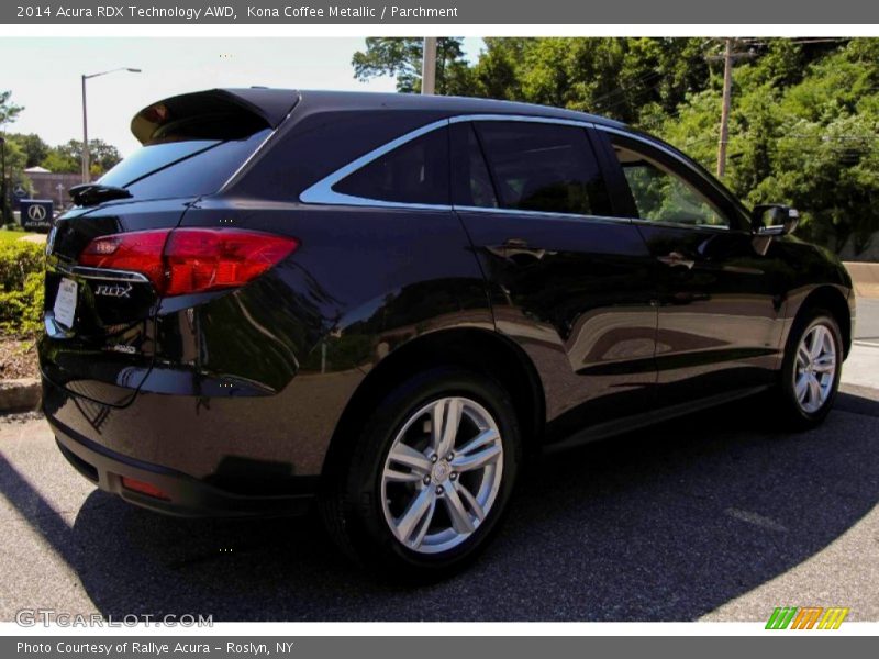 Kona Coffee Metallic / Parchment 2014 Acura RDX Technology AWD
