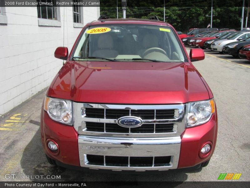 Redfire Metallic / Camel 2008 Ford Escape Limited
