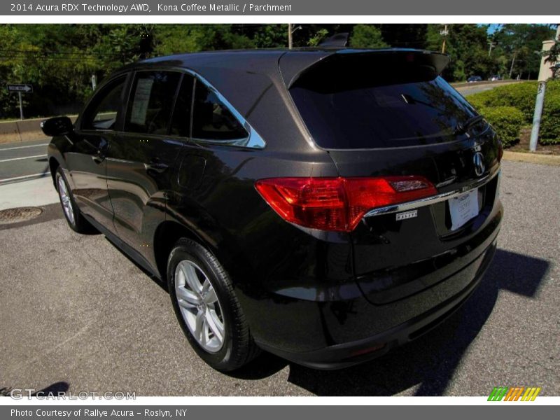 Kona Coffee Metallic / Parchment 2014 Acura RDX Technology AWD