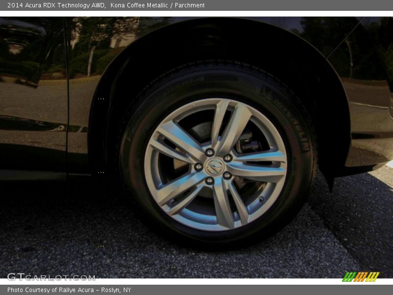Kona Coffee Metallic / Parchment 2014 Acura RDX Technology AWD