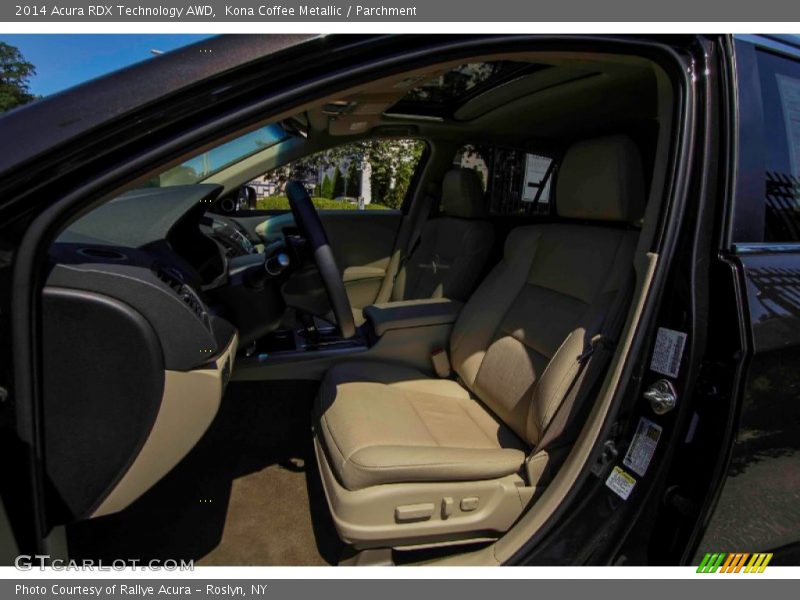 Kona Coffee Metallic / Parchment 2014 Acura RDX Technology AWD
