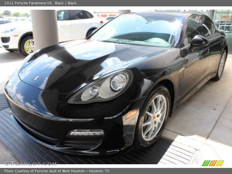 Black / Black 2011 Porsche Panamera V6