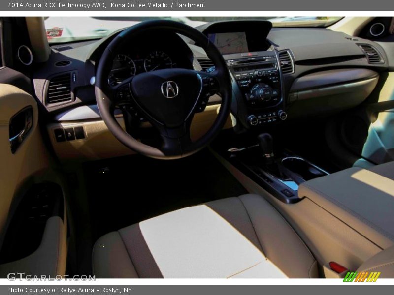 Kona Coffee Metallic / Parchment 2014 Acura RDX Technology AWD