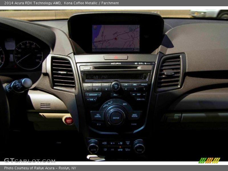 Kona Coffee Metallic / Parchment 2014 Acura RDX Technology AWD