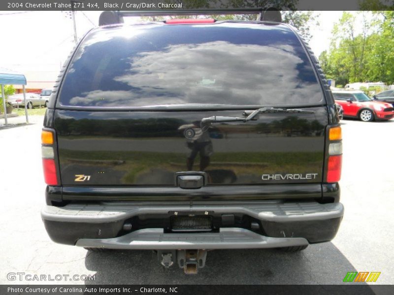 Black / Gray/Dark Charcoal 2004 Chevrolet Tahoe Z71 4x4