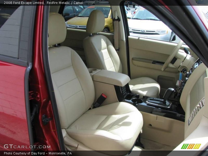 Redfire Metallic / Camel 2008 Ford Escape Limited