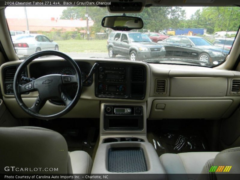 Black / Gray/Dark Charcoal 2004 Chevrolet Tahoe Z71 4x4