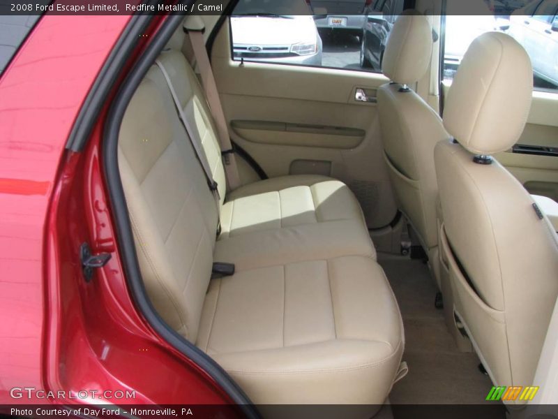 Redfire Metallic / Camel 2008 Ford Escape Limited