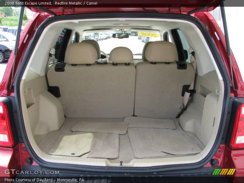 Redfire Metallic / Camel 2008 Ford Escape Limited