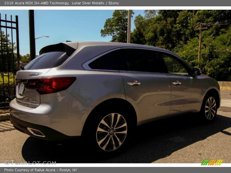 Lunar Silver Metallic / Ebony 2016 Acura MDX SH-AWD Technology