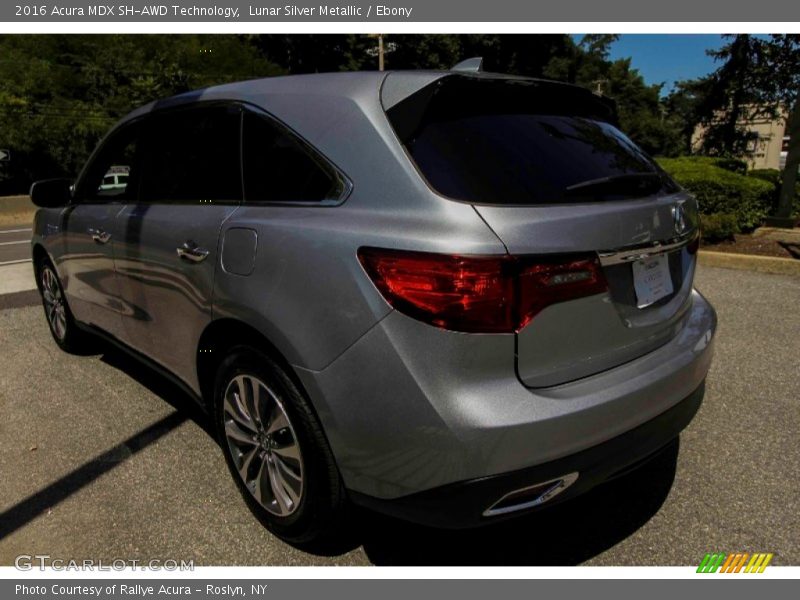 Lunar Silver Metallic / Ebony 2016 Acura MDX SH-AWD Technology