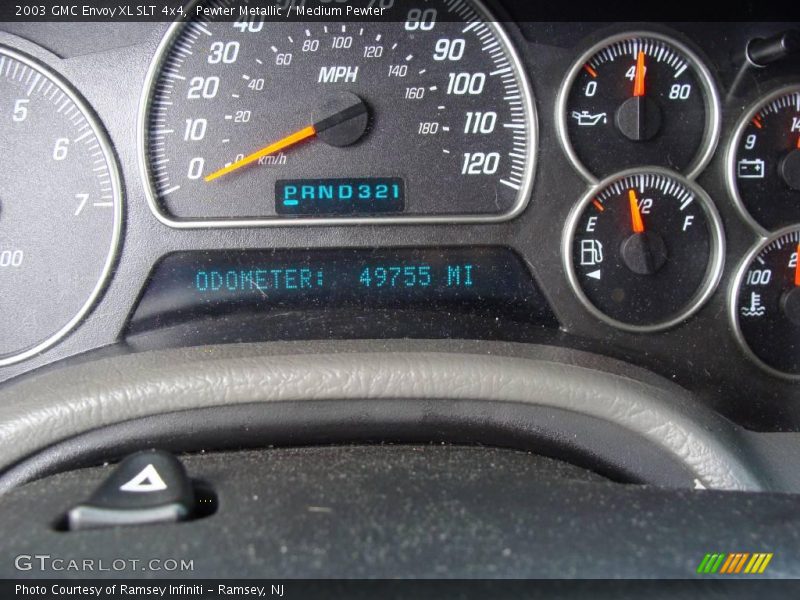 Pewter Metallic / Medium Pewter 2003 GMC Envoy XL SLT 4x4