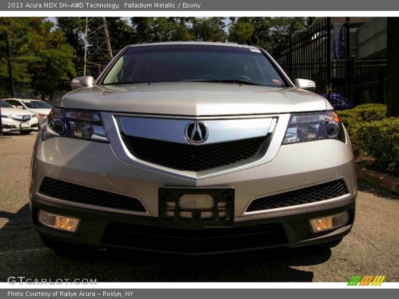 Palladium Metallic / Ebony 2013 Acura MDX SH-AWD Technology