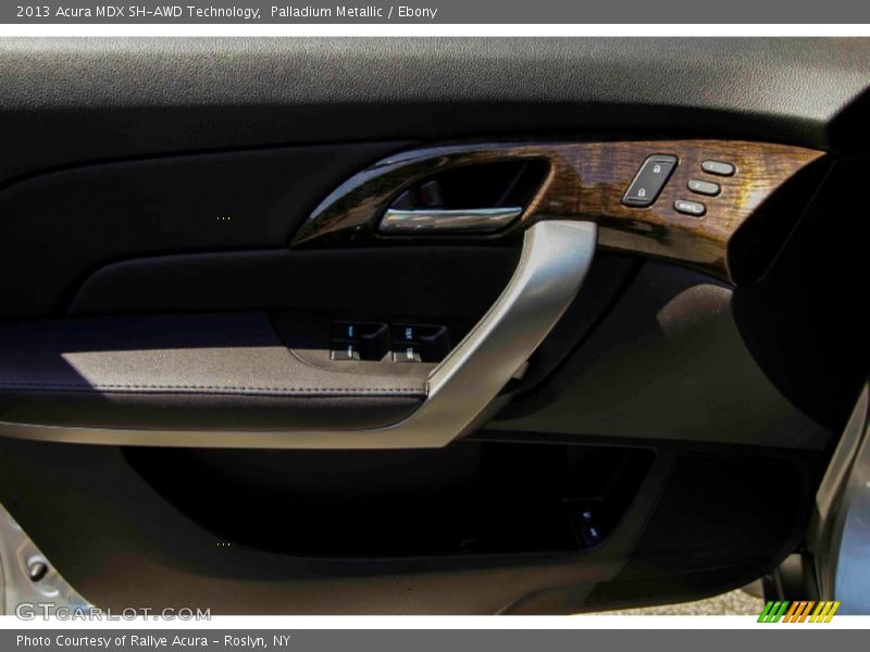 Palladium Metallic / Ebony 2013 Acura MDX SH-AWD Technology