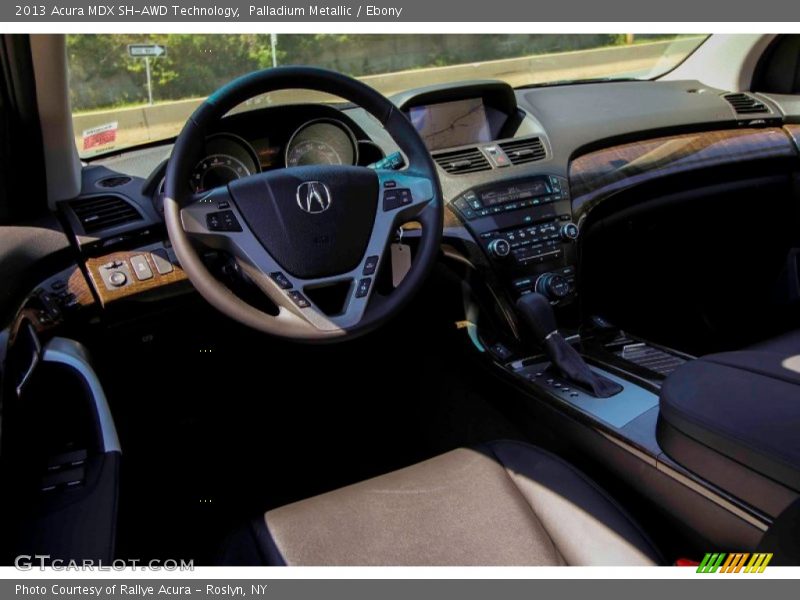 Palladium Metallic / Ebony 2013 Acura MDX SH-AWD Technology