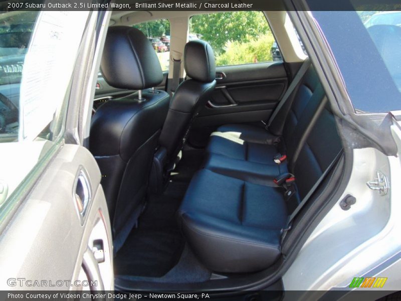 Rear Seat of 2007 Outback 2.5i Limited Wagon