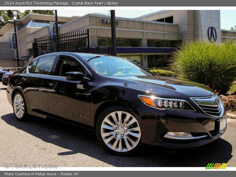 Crystal Black Pearl / Ebony 2014 Acura RLX Technology Package
